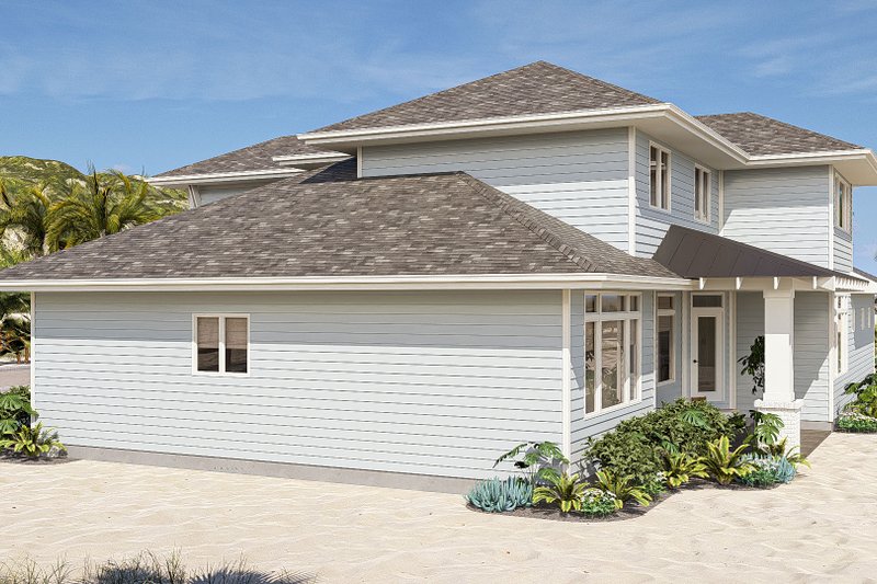 Architectural House Design - Exterior - Other Elevation 2 for Cottage House Plan #455-210 - 4 bed, 3 bath