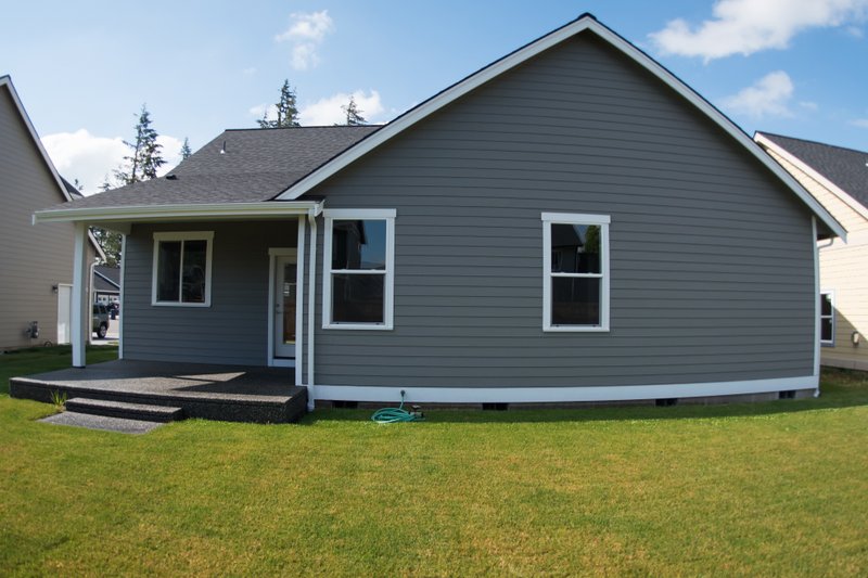 Home Plan - Left Side Elevation