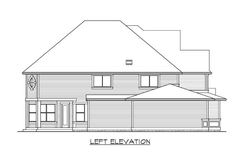 Home Plan - Exterior - Other Elevation 1 for Country House Plan #132-169 - 4 bed, 3.5 bath