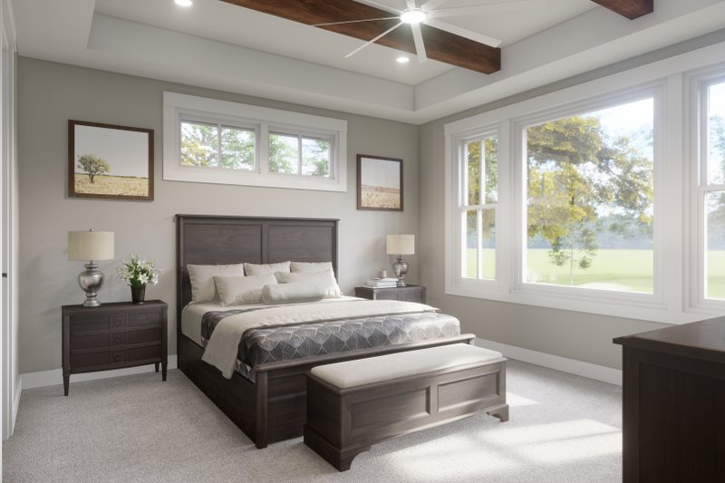 House Plan Design - Interior - Master Bathroom 1 for Traditional House Plan #51-1243 - 3 bed, 2 bath