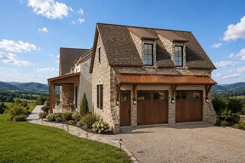 Dream House Plan - Exterior - Other Elevation 2 for Modern House Plan #1116-54 - 4 bed, 4.5 bath