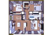 Farmhouse Style House Plan - 2 Beds 1 Baths 1520 Sq/Ft Plan #44-233 