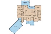 Craftsman Style House Plan - 4 Beds 4.5 Baths 4575 Sq/Ft Plan #923-110 