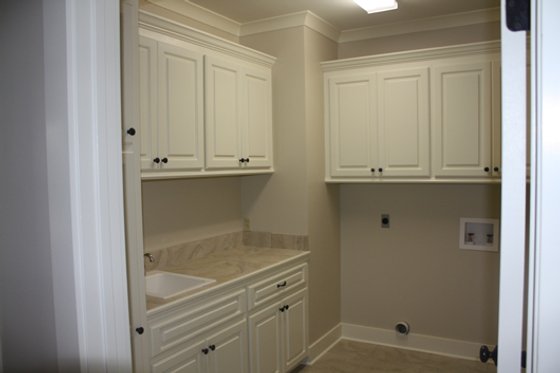 Interior - Laundry for Country House Plan #430-56 - 3 bed, 2 bath