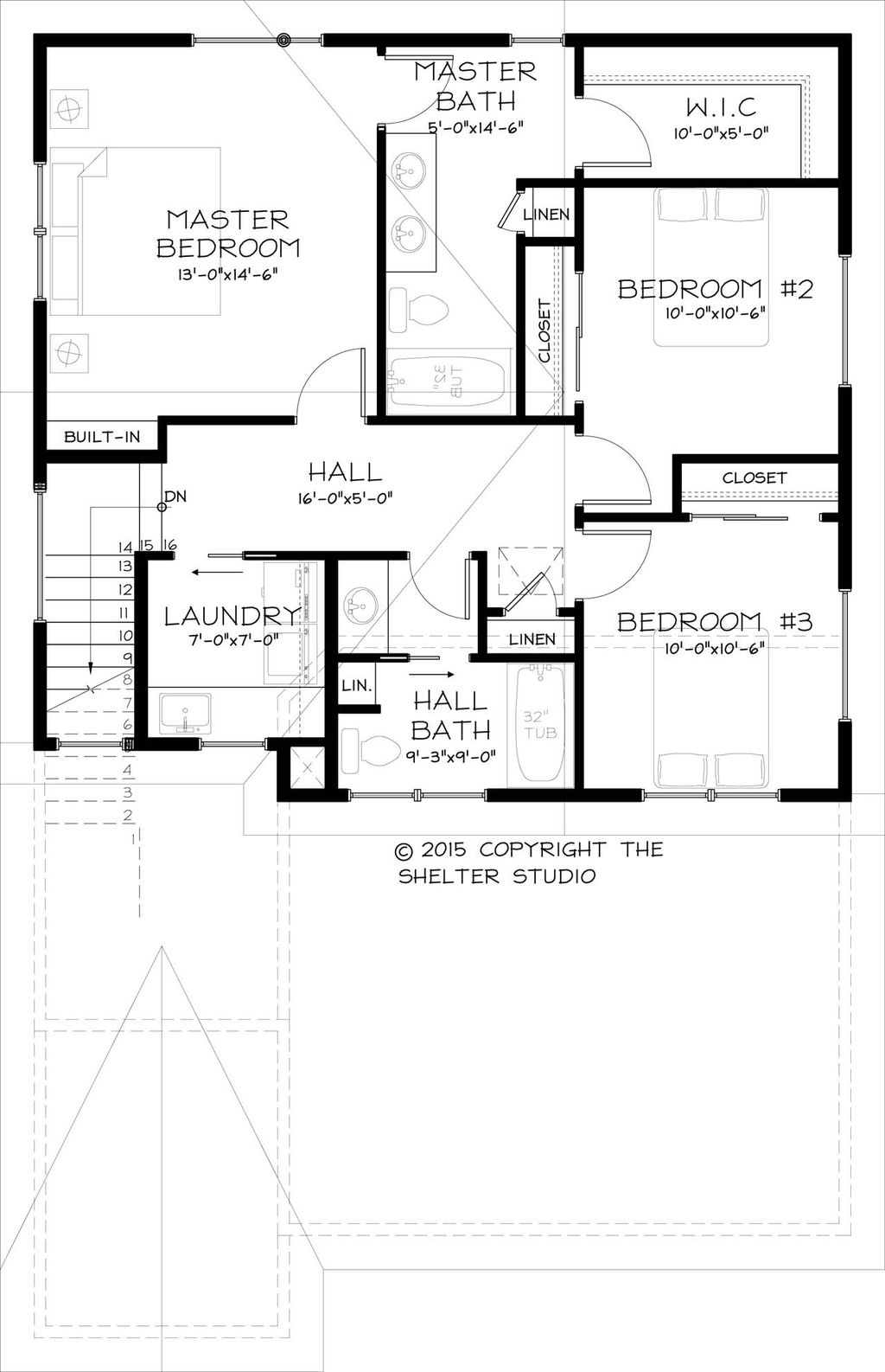 Traditional Style House Plan 3 Beds 2 5 Baths 1754 Sq Ft Traditional Style House Plan 3 Beds 2 5 Baths 1754 Sq Ft