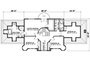 European Style House Plan - 4 Beds 2.5 Baths 3484 Sq/Ft Plan #138-113 