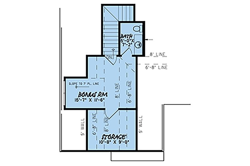House Plan Design - Floor Plan - Upper Floor for Craftsman House Plan #923-144 - 4 bed, 3.5 bath