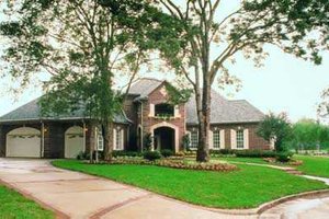 Exterior - Other Elevation for European House Plan #72-195 - 5 bed, 4.5 bath