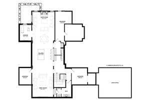 Farmhouse Style House Plan - 3 Beds 3.5 Baths 3799 Sq/Ft Plan #928-14 ...