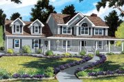 Country Style House Plan - 4 Beds 2.5 Baths 2673 Sq/Ft Plan #312-472 