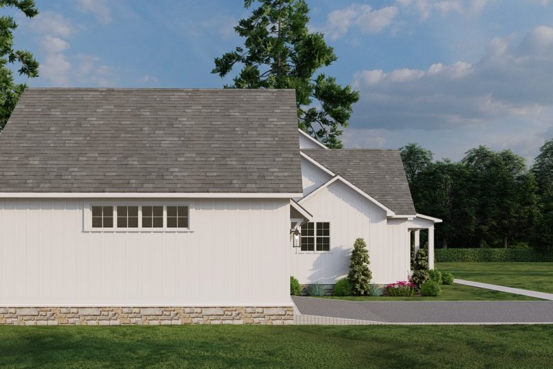 Dream House Plan - Exterior - Other Elevation 4 for Farmhouse House Plan #923-369 - 3 bed, 2.5 bath