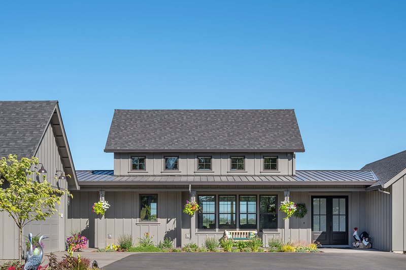 Dream House Plan - Exterior - Front Elevation 4 for Farmhouse House Plan #48-1120 - 3 bed, 2.5 bath