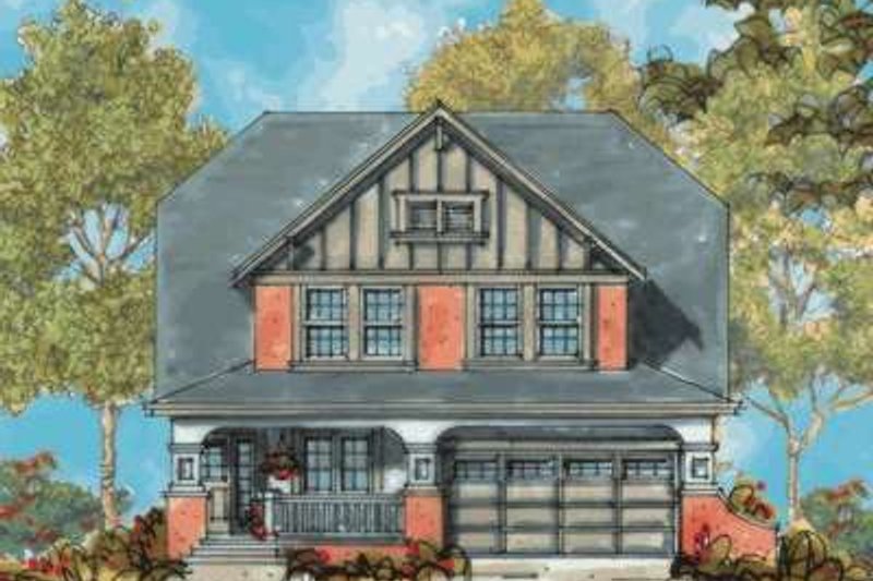 Dream House Plan - Exterior - Front Elevation 4 for Traditional House Plan #20-1740 - 3 bed, 3 bath