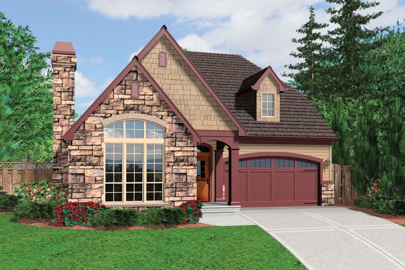 Cottage Style House Plan - 3 Beds 2.5 Baths 1761 Sq/Ft Plan #48-567