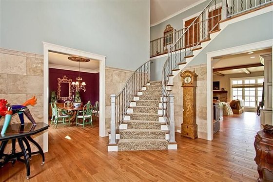 European style home, foyer photo