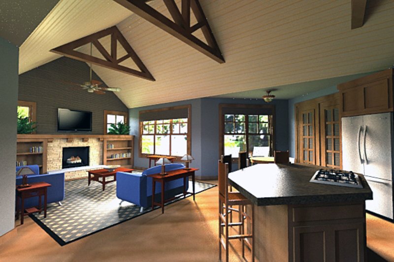 Dream House Plan - Interior - Other 1 for Craftsman House Plan #51-518 - 3 bed, 2 bath