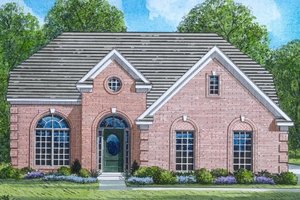 Traditional Exterior - Front Elevation Plan #424-305
