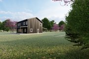 Barndominium Style House Plan - 4 Beds 3 Baths 2400 Sq/Ft Plan #1107-48 Exterior 