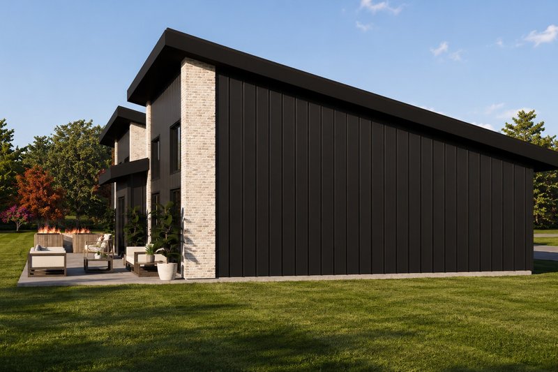 Home Plan - Exterior - Other Elevation 2 for Modern House Plan #1064-498 - 3 bed, 2 bath