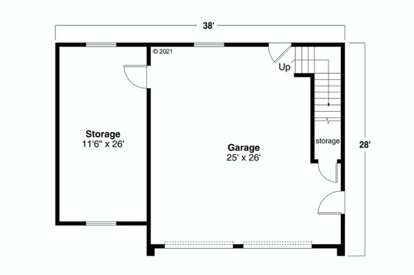 House Plan Design - Cottage Floor Plan - Main Floor Plan #124-1245