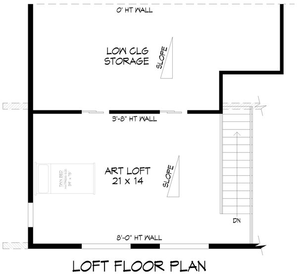 Contemporary Floor Plan - Other Floor Plan #932-1022