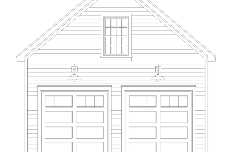 Home Plan - Exterior - Front Elevation 3 for Country House Plan #932-601, 0 bath