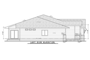 Exterior - Other Elevation for Ranch House Plan #20-2508 - 2 bed, 3 bath