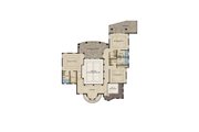 Mediterranean Style House Plan - 4 Beds 6.5 Baths 5126 Sq/Ft Plan #548-18 