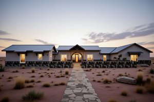 House Design - Contemporary Exterior - Front Elevation Plan #1118-4