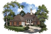 Southern Style House Plan - 4 Beds 3 Baths 2366 Sq/Ft Plan #45-217 