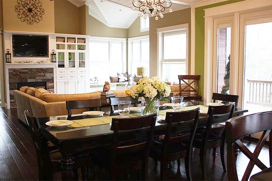 Great Room - 3150 square foot craftsman home