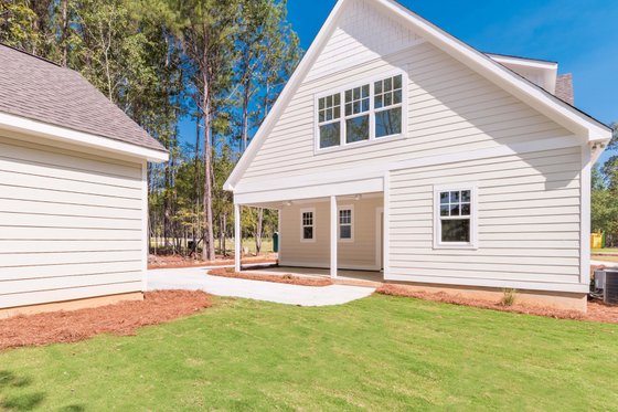 Exterior - Rear Elevation for Farmhouse House Plan #461-114 - 5 bed, 3 bath