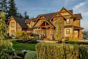 Dream House Plan - Craftsman Exterior - Front Elevation Plan #1086-11