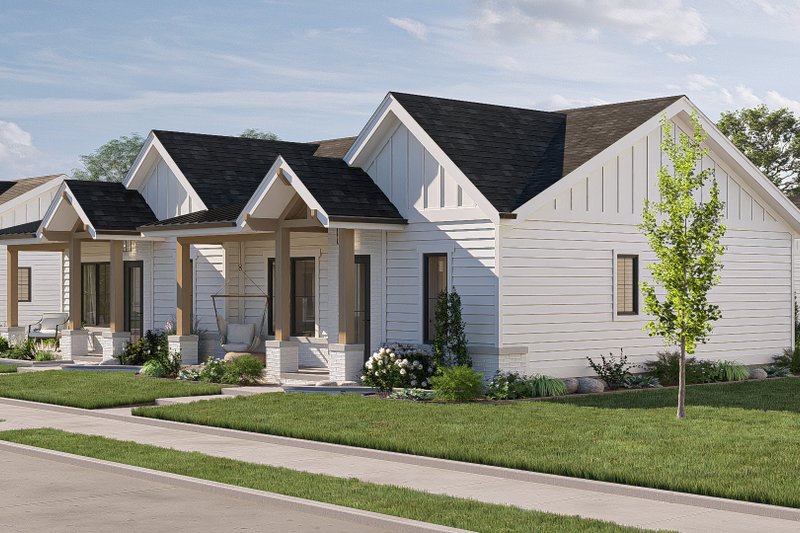 Dream House Plan - Exterior - Other Elevation 1 for Cottage House Plan #455-333 - 1 bed, 1 bath