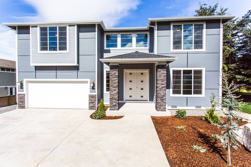 Home Plan - Contemporary Exterior - Front Elevation Plan #1066-4