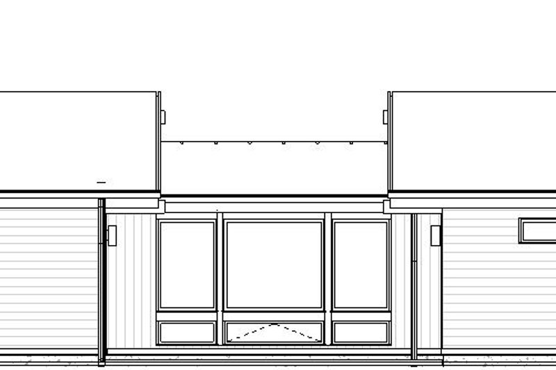 Dream House Plan - Exterior - Other Elevation 3 for Modern House Plan #895-139 - 3 bed, 2 bath