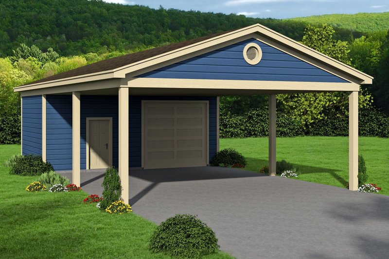 Dream House Plan - Country Exterior - Front Elevation Plan #932-1051