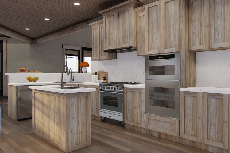 Dream House Plan - Interior - Kitchen 2 for Craftsman House Plan #17-2377 - 4 bed, 3 bath