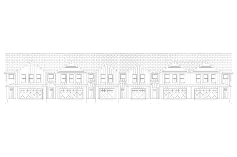 House Design - Exterior - Front Elevation 4 for Farmhouse House Plan #1060-318 - 18 bed, 12 bath