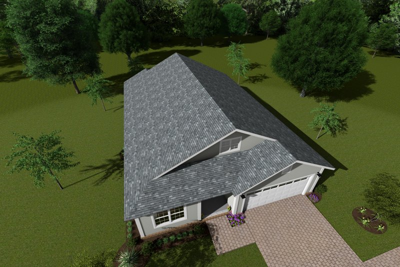House Plan Design - Exterior - Other Elevation 3 for Cottage House Plan #513-2202 - 3 bed, 2.5 bath