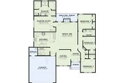 Traditional Style House Plan - 4 Beds 2 Baths 1832 Sq/Ft Plan #17-1148 