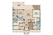Beach Style House Plan - 2 Beds 2.5 Baths 6166 Sq/Ft Plan #27-566 