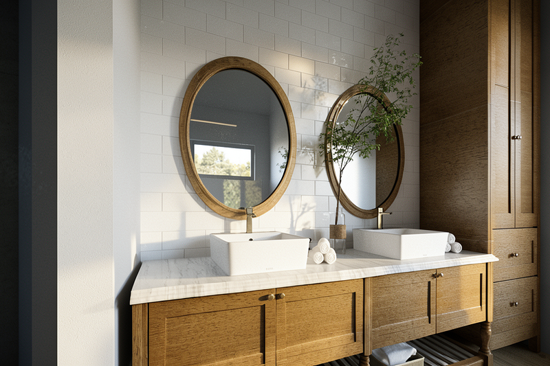 Architectural House Design - Interior - Master Bathroom for Contemporary House Plan #1064-504 - 3 bed, 2 bath