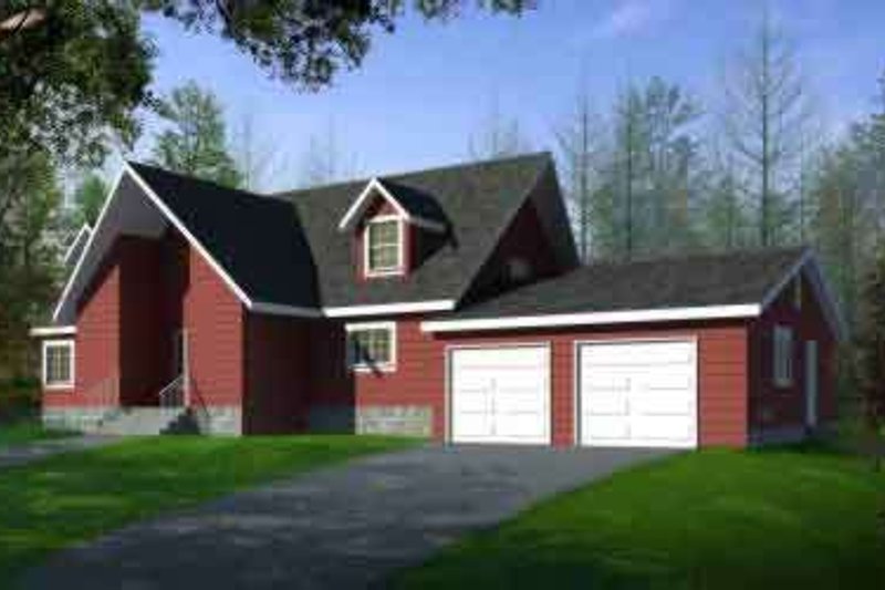 Home Plan - Modern Exterior - Front Elevation Plan #1-1480