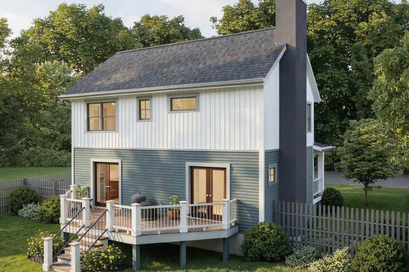Dream House Plan - Exterior - Other Elevation for Farmhouse House Plan #79-189 - 3 bed, 2.5 bath