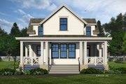 Farmhouse Style House Plan - 3 Beds 3.5 Baths 2000 Sq/Ft Plan #51-1268 