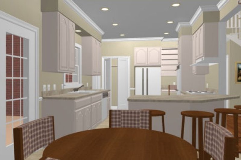 Home Plan - Photo for European House Plan #56-178 - 4 bed, 3 bath