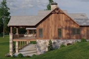 Ranch Style House Plan - 3 Beds 3.5 Baths 3415 Sq/Ft Plan #923-88 Exterior 