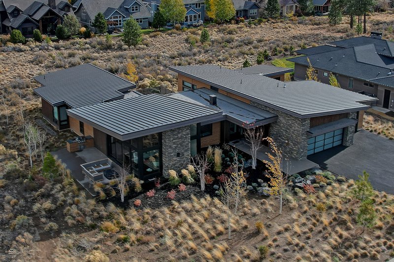 House Blueprint - Exterior - Other Elevation for Contemporary House Plan #892-35 - 3 bed, 3.5 bath