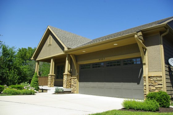 Exterior - Front Elevation 4 for Cottage House Plan #20-2387 - 5 bed, 3.5 bath